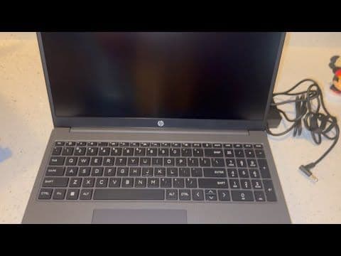 HP 255 G10 Laptop Unboxing and First Impressions