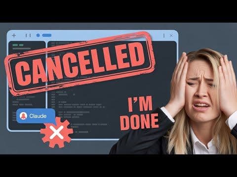 Why I Canceled Claude Code: A Frustrated User's Review